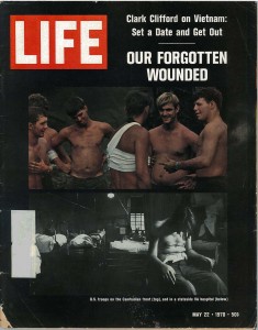 Life Magazine Cover from May 22, 1970 issue about the maltreatment of veterans at the Bronx VA Medical Center